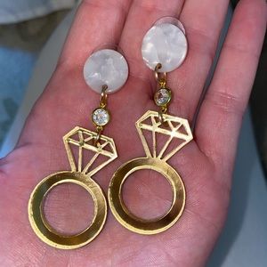 Bride earrings